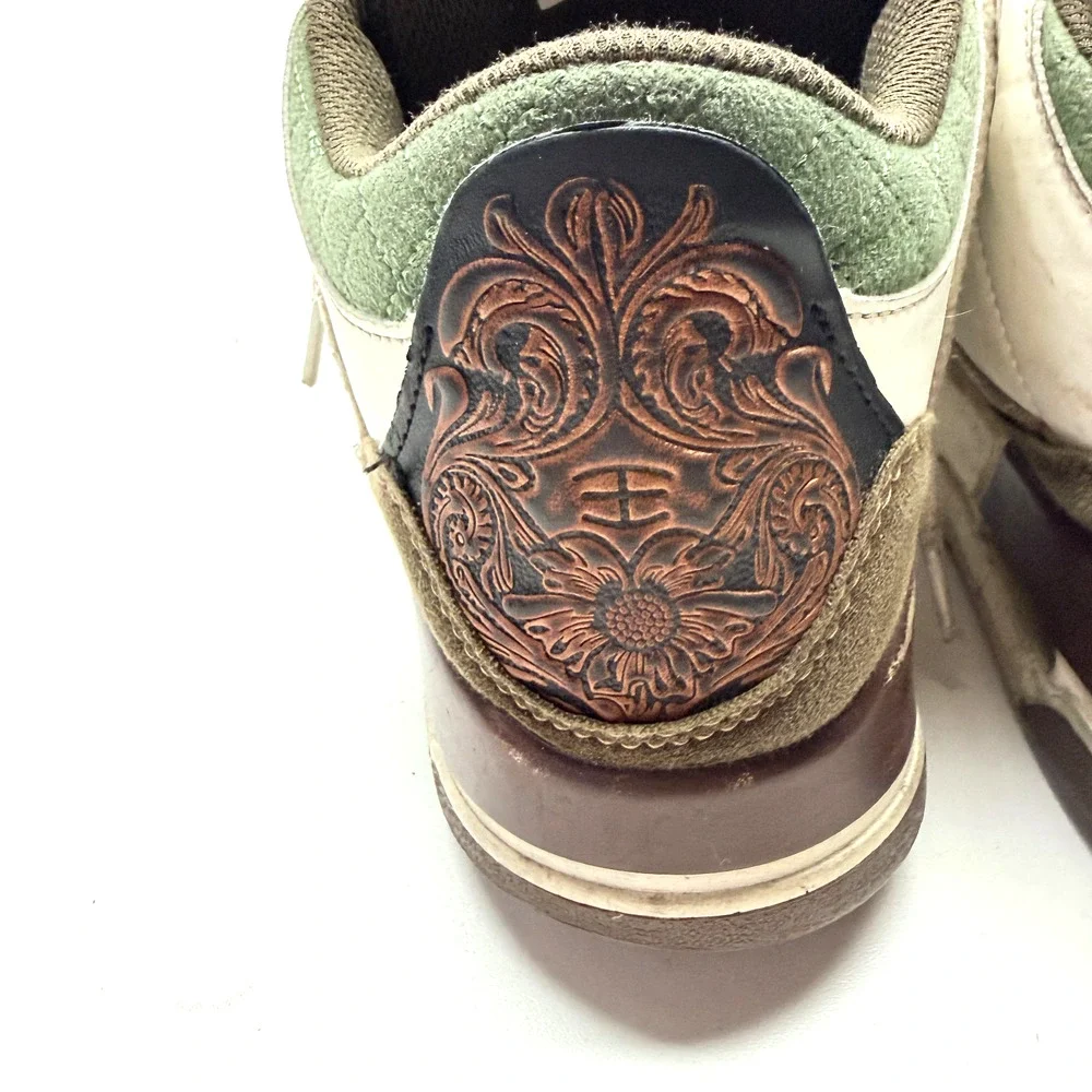 Nike/Jordan 3 Retro Year Of The Tiger Shoes Men's Size 8.5 US White/Brown